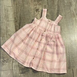 5/$15 OshKosh B'gosh Pink Plaid Kids Dress